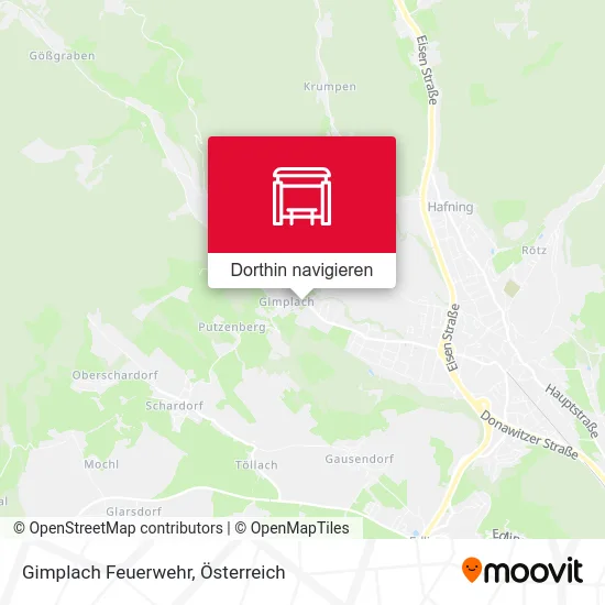 Gimplach Feuerwehr Karte