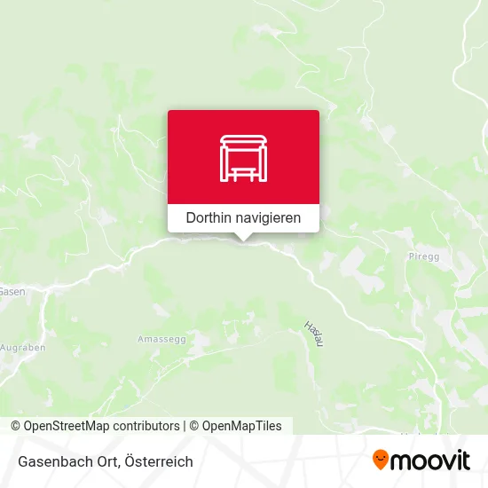 Gasenbach Ort Karte