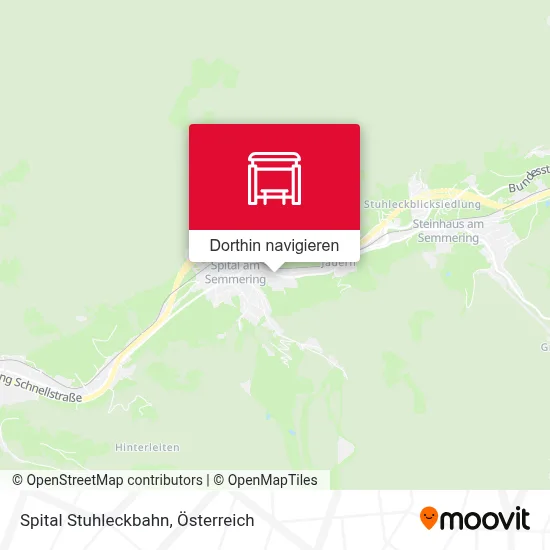 Spital Stuhleckbahn Karte
