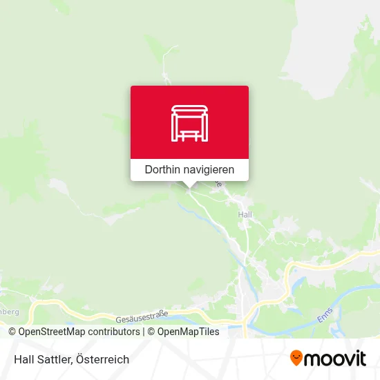 Hall Sattler Karte