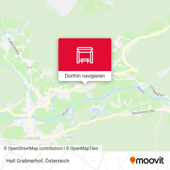 Hall Grabnerhof Karte