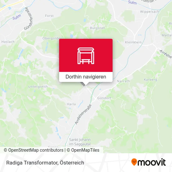 Radiga Transformator Karte