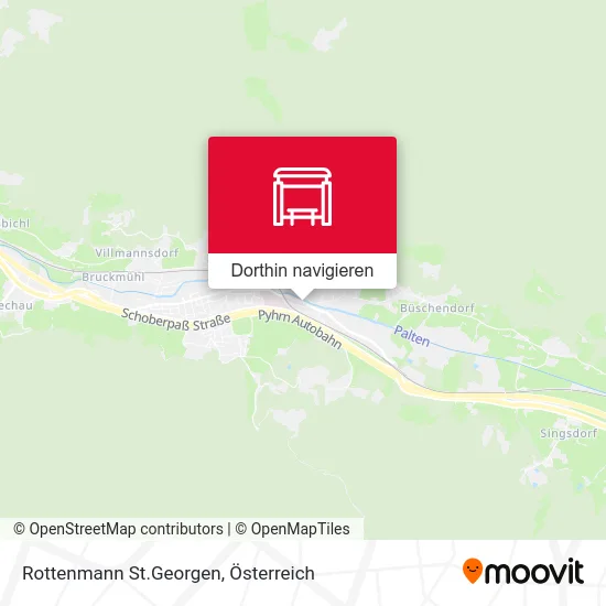 Rottenmann St.Georgen Karte