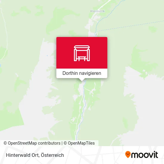 Hinterwald Ort Karte