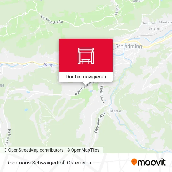 Rohrmoos Schwaigerhof Karte
