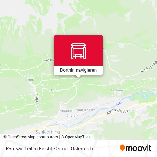 Ramsau Leiten Feichtl/Ortner Karte