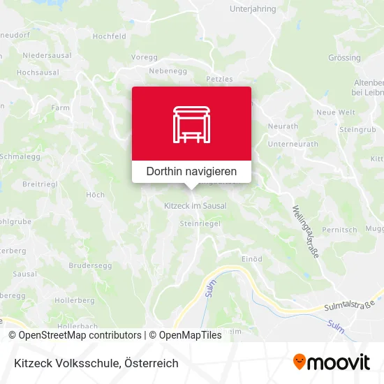 Kitzeck Volksschule Karte