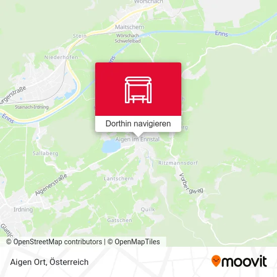 Aigen Ort Karte