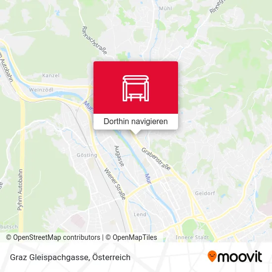 Graz Gleispachgasse Karte