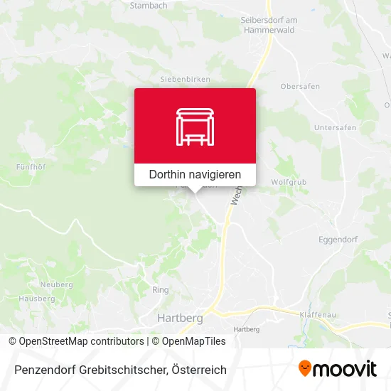 Penzendorf Grebitschitscher Karte