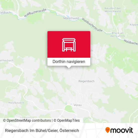 Riegersbach Im Bühel/Geier Karte