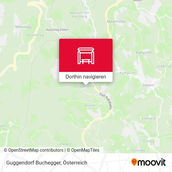 Guggendorf Buchegger Karte