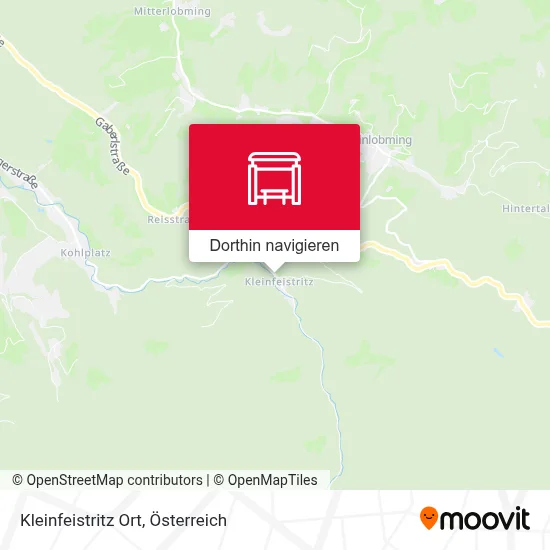 Kleinfeistritz Ort Karte