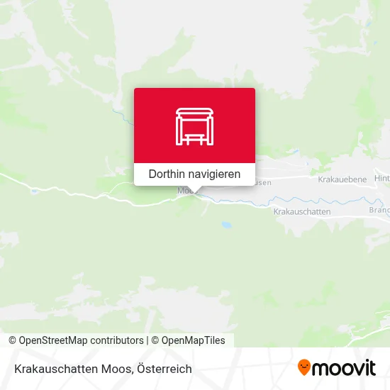Krakauschatten Moos Karte