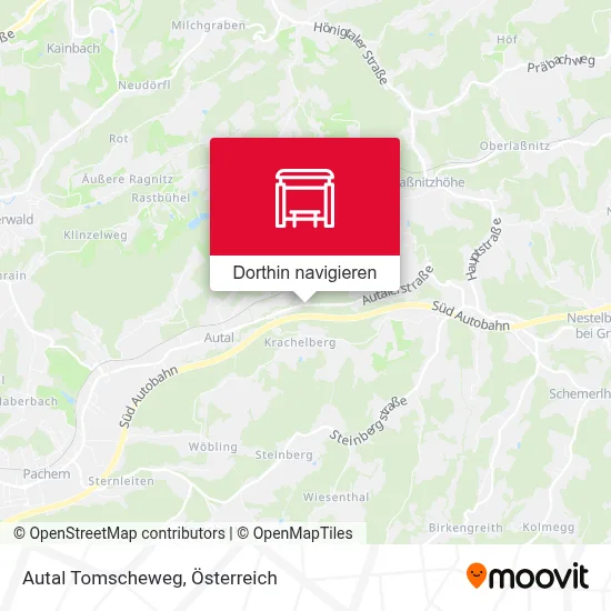 Autal Tomscheweg Karte
