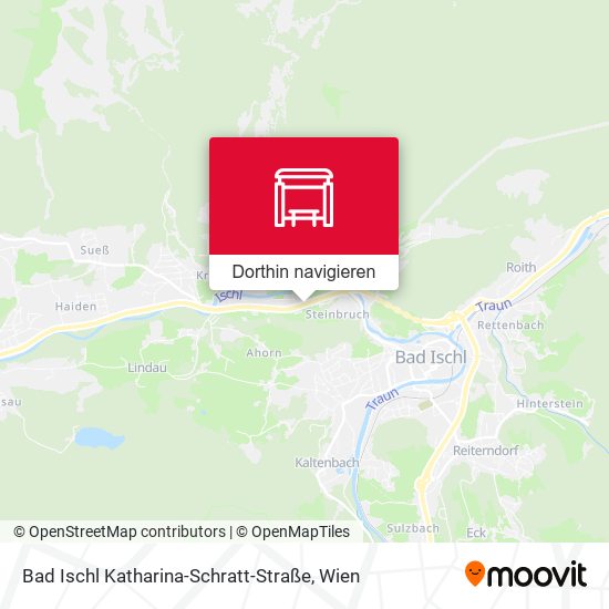 Bad Ischl Katharina-Schratt-Straße Karte