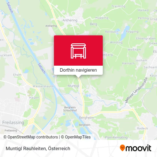 Muntigl Rauhleiten Karte