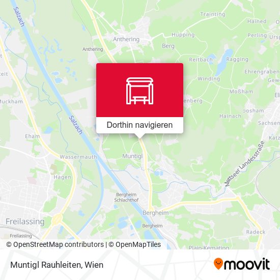 Muntigl Rauhleiten Karte