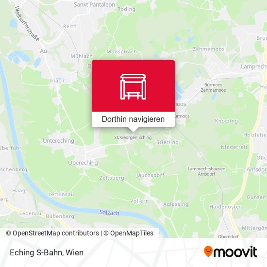 Eching S-Bahn Karte