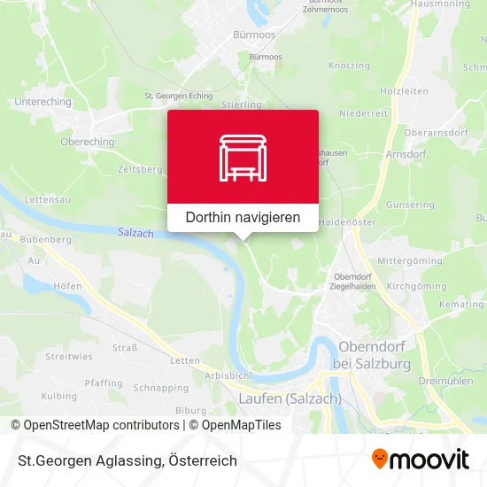 St.Georgen Aglassing Karte