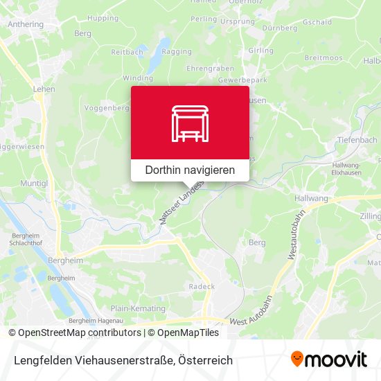 Lengfelden Viehausenerstraße Karte