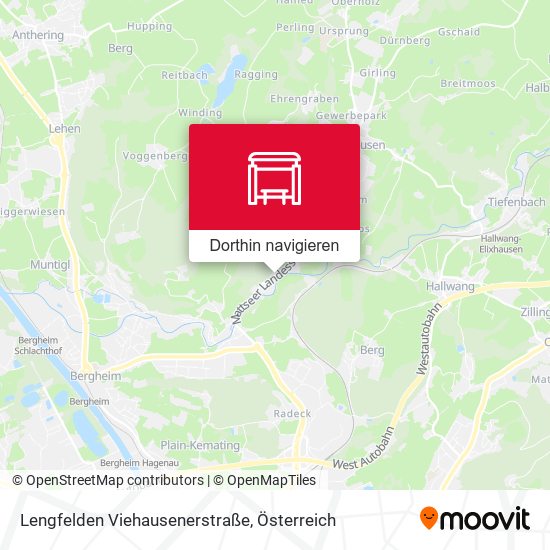 Lengfelden Viehausenerstraße Karte