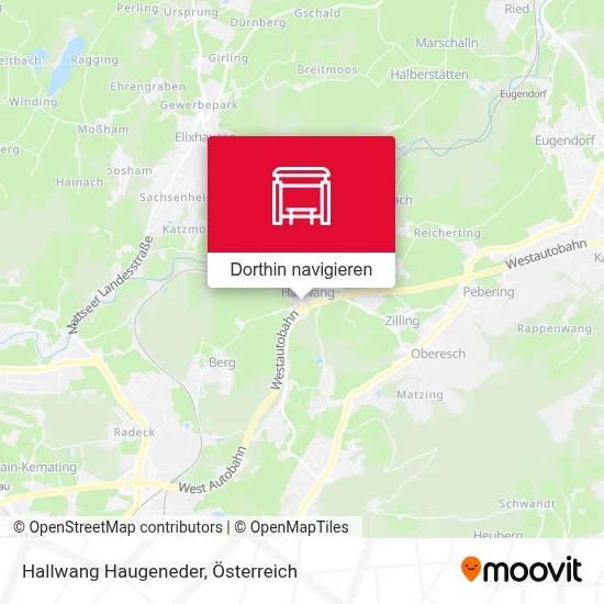 Hallwang Haugeneder Karte