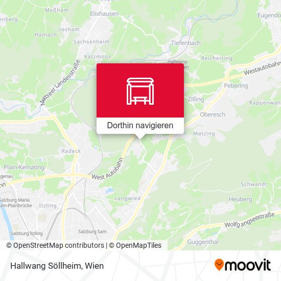 Hallwang Söllheim Karte