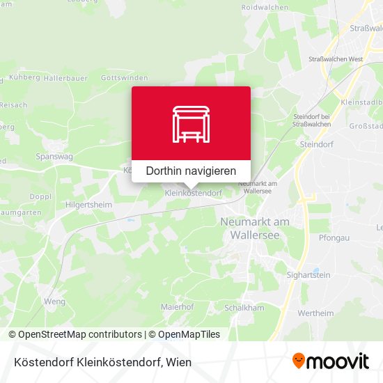Köstendorf Kleinköstendorf Karte