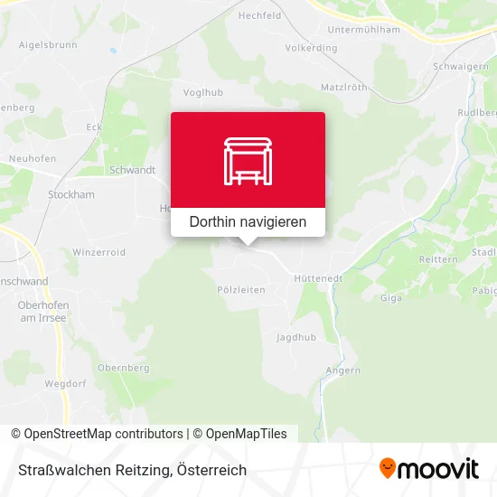 Straßwalchen Reitzing Karte
