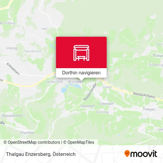 Thalgau Enzersberg Karte