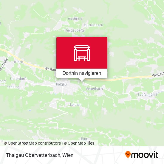 Thalgau Obervetterbach Karte