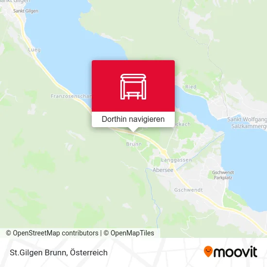 St.Gilgen Brunn Karte