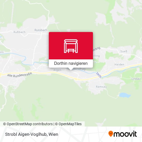 Strobl Aigen-Voglhub Karte