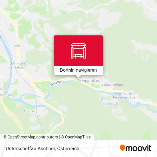 Unterscheffau Aschner Karte