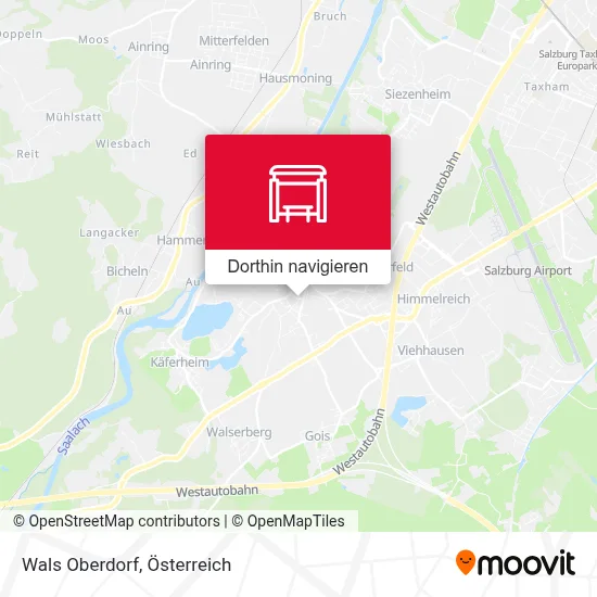 Wals Oberdorf Karte