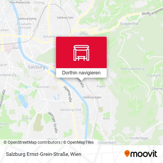 Salzburg Ernst-Grein-Straße Karte