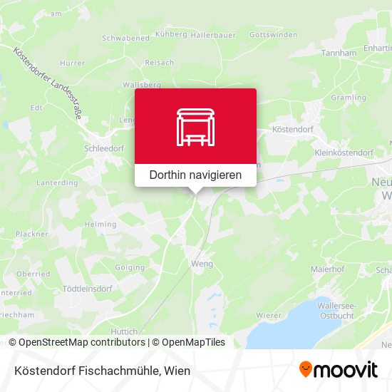 Köstendorf Fischachmühle Karte