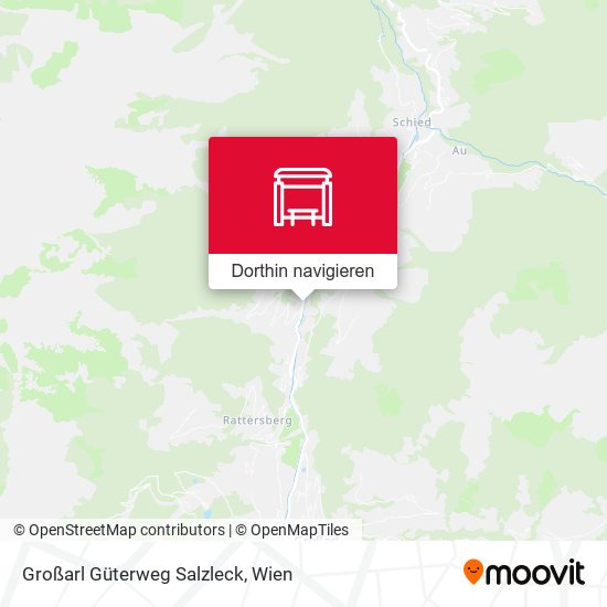 Großarl Güterweg Salzleck Karte