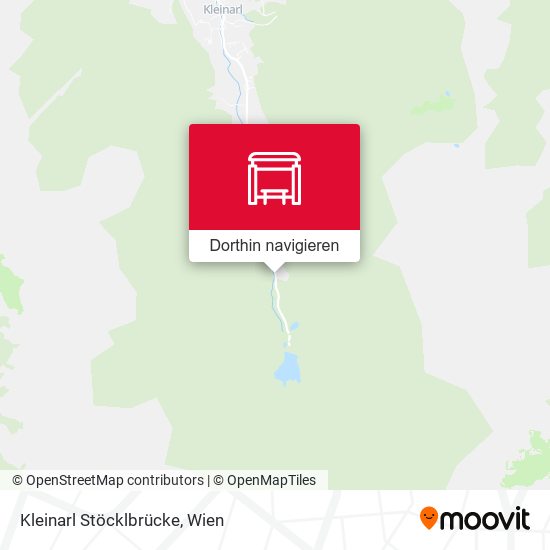 Kleinarl Stöcklbrücke Karte
