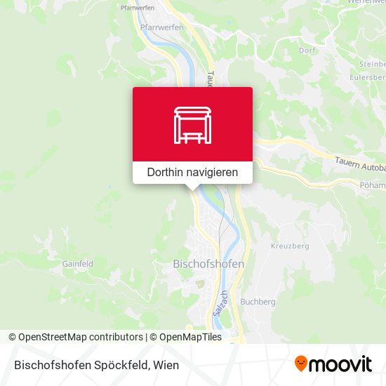 Bischofshofen Spöckfeld Karte