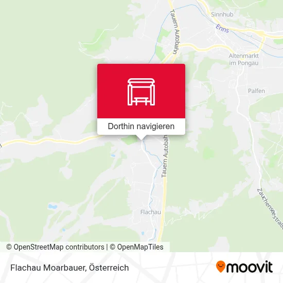 Flachau Moarbauer Karte