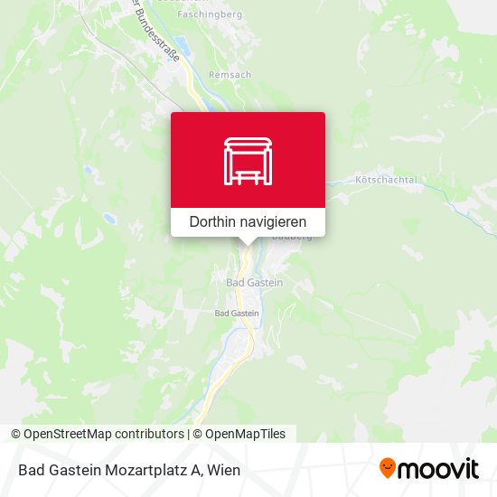 Bad Gastein Mozartplatz A Karte