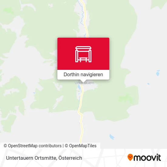 Untertauern Ortsmitte Karte