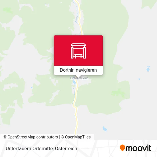 Untertauern Ortsmitte Karte