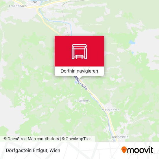 Dorfgastein Ertlgut Karte