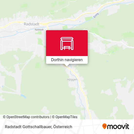 Radstadt Gottschallbauer Karte