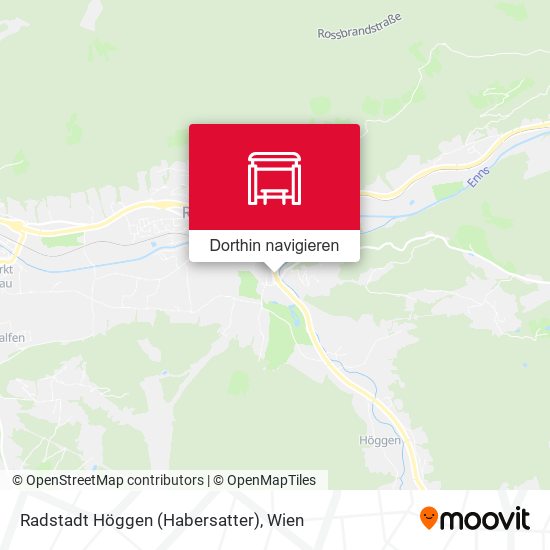 Radstadt Höggen (Habersatter) Karte