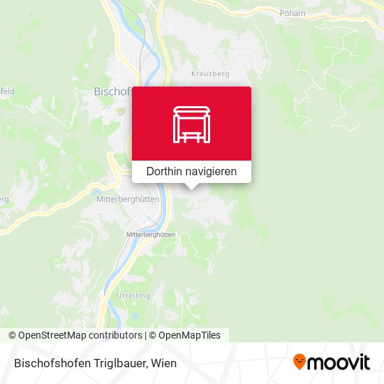 Bischofshofen Triglbauer Karte