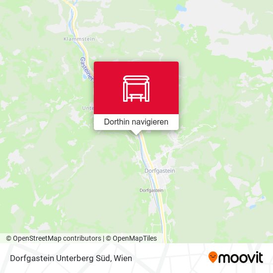 Dorfgastein Unterberg Süd Karte